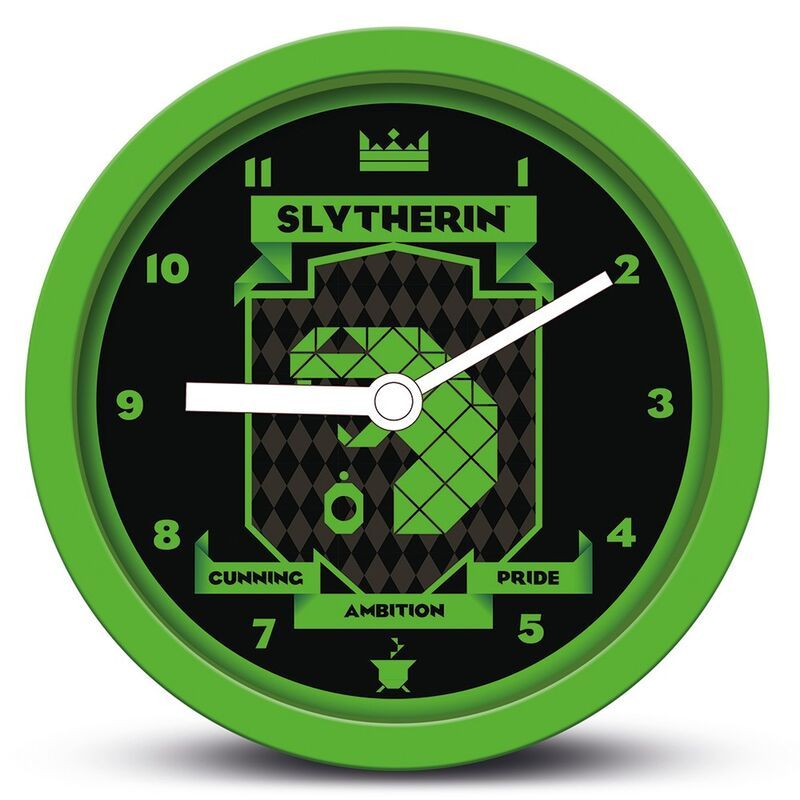 Orologio Da Tavolo Harry Potter Brutalist Slytherin - Gp85889 Orologio Da Tavolo Harry Potter Brutalist Slytherin - Gp85889